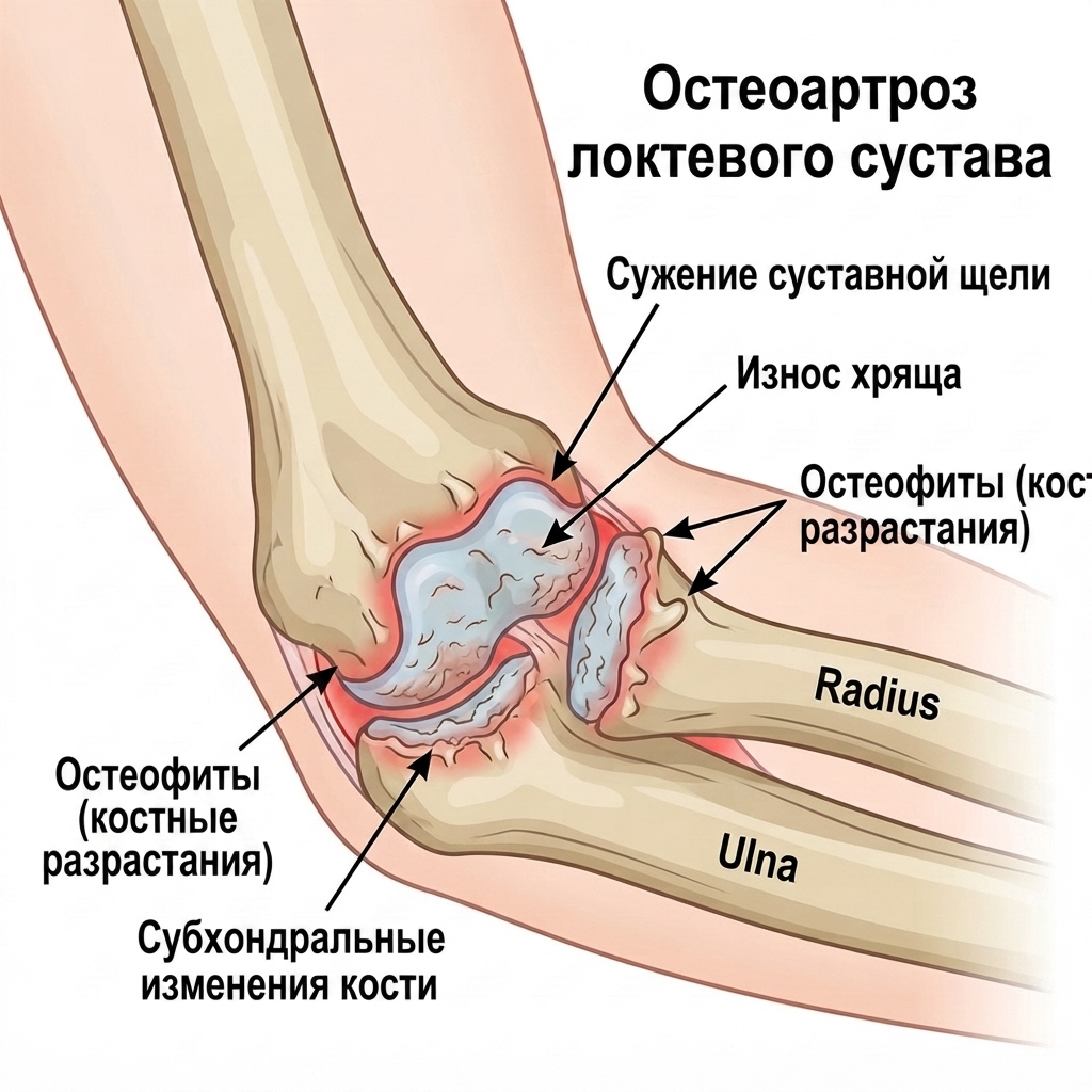 Артроз локтевого сустава