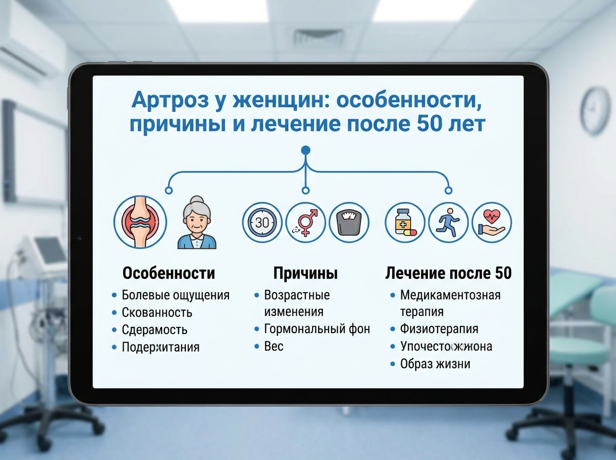 Артроз у женщин