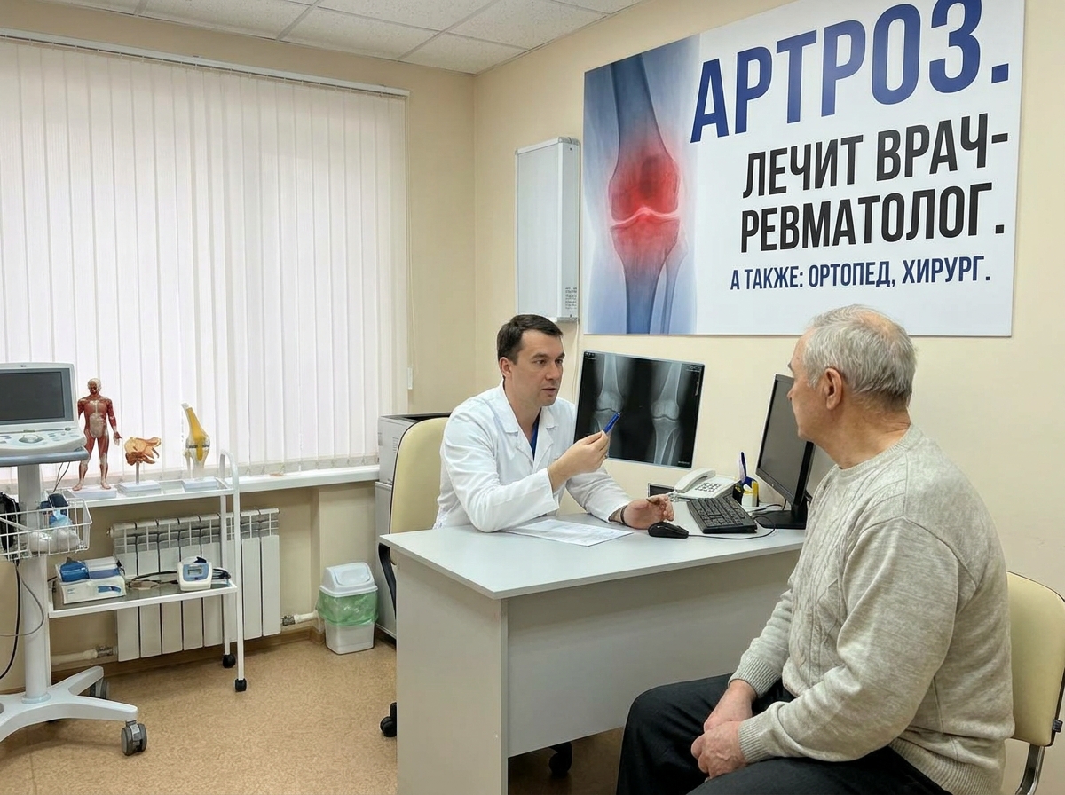 Какой врач лечит артроз